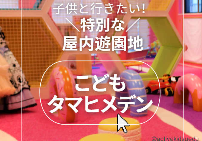 こどもタマヒメデン SNSばっちり&子供向け設備が充実 おすすめ屋内遊園地 ブログ画像