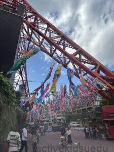 東京タワーこいのぼり