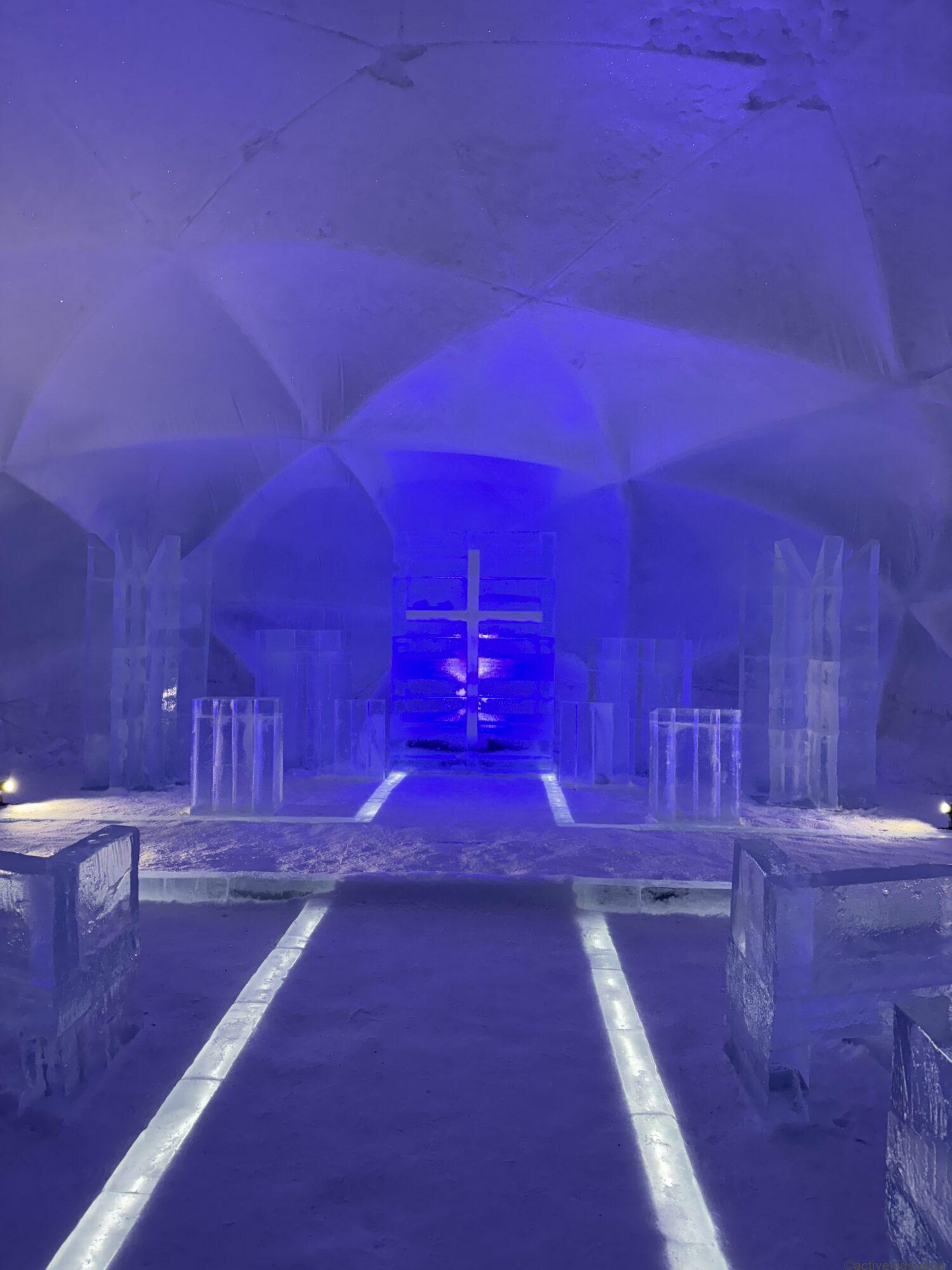 【星野リゾートトマム・氷の教会・写真＆動画】ほぼ毎晩結婚式も！　美しい内部を徹底紹介！
