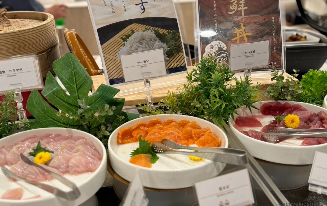 夕食ブッフェ - 伊豆の海と山の恵みを堪能