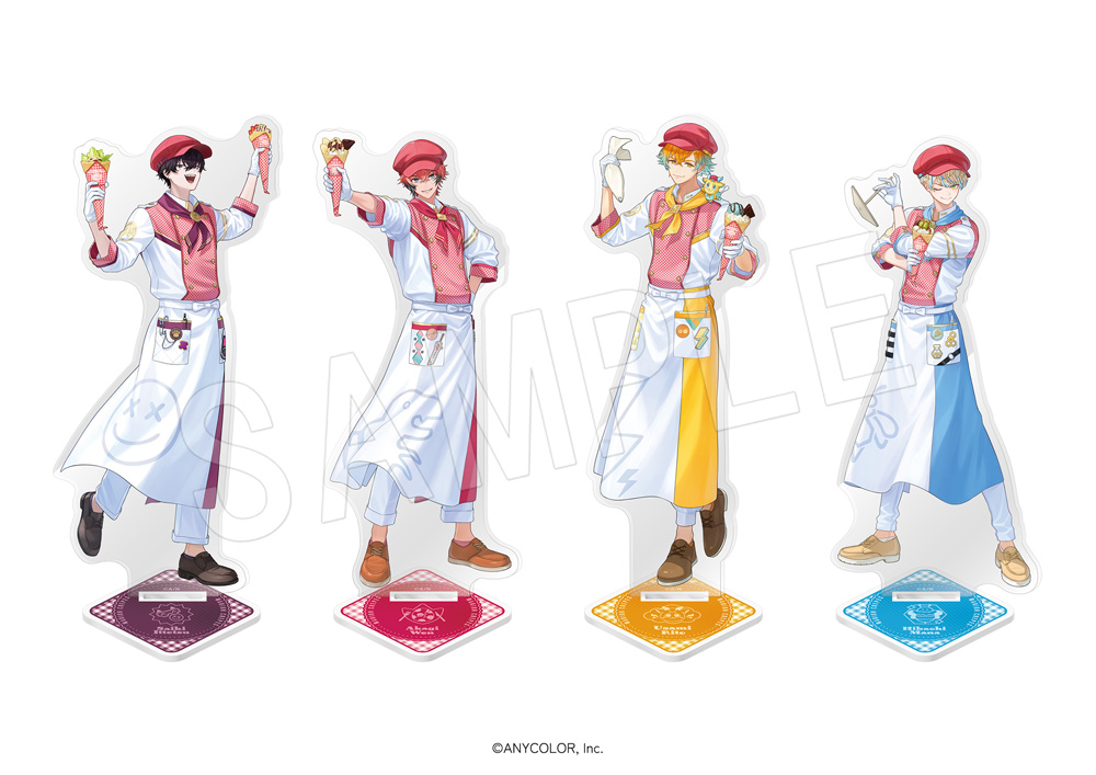 『にじさんじ』×「マリオンクレープ」コラボで楽しむ親子のおでかけ／マリオンクレープ全国55店舗・Chugaionlineにて2025年10月1日(水)より発売